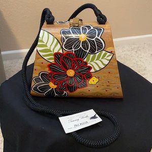 Timmy Woods wooden crossbody